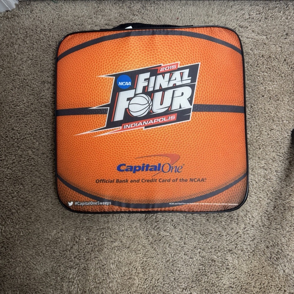 Seat Cushion NCAA 2015‎ Men's Final Four Indianapolis Seat Cushion New